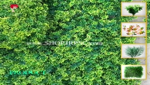 تولید پنل دیواری مصنوعی سبز نیلوفری | فروشگاه ملی