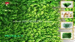 تولید پنل دیواری سبز مصنوعی شمشادی | فروشگاه ملی