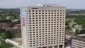 مراحل تخریب برج اداری و تجاری بدون انفجار با آنی حامی Ani Ha