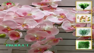 تولید گل مصنوعی ارکیده صورتی | فروشگاه ملی
