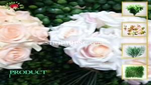 تولید دسته گل مصنوعی رز کیفیت درجه یک| فروشگاه ملی