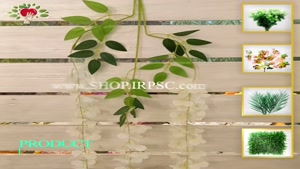 تولید آویز گل مصنوعی اقاقیا 3 شاخه جین 12 عددی| فروشگاه ملی