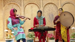 اجرای سنتور نوازی دختران شیراز