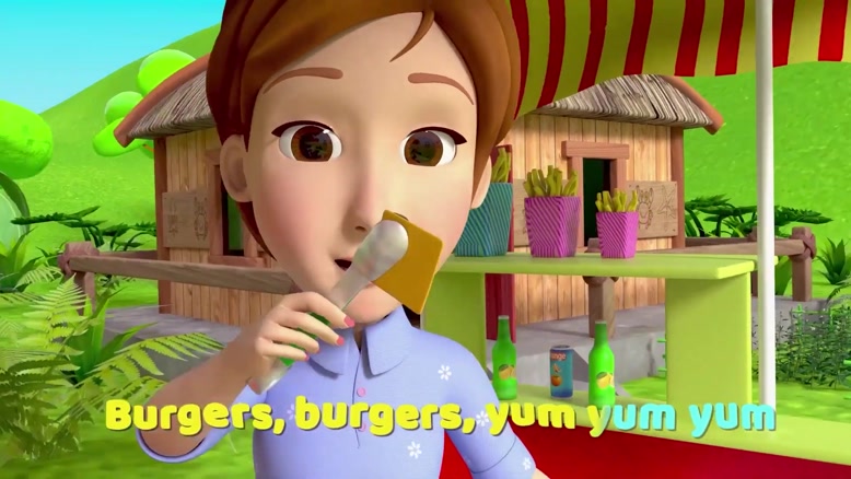 Burger Song for Kids