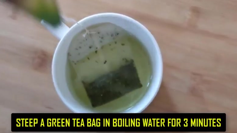 نحوه استفاده از چای سبز برای رفع آکنه