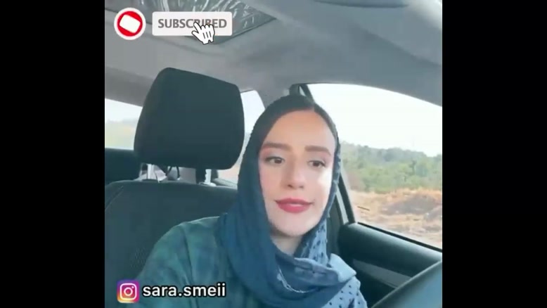 کلیپ طنز سارا سمایی / آموزش رانندگی با پدر ایرانی