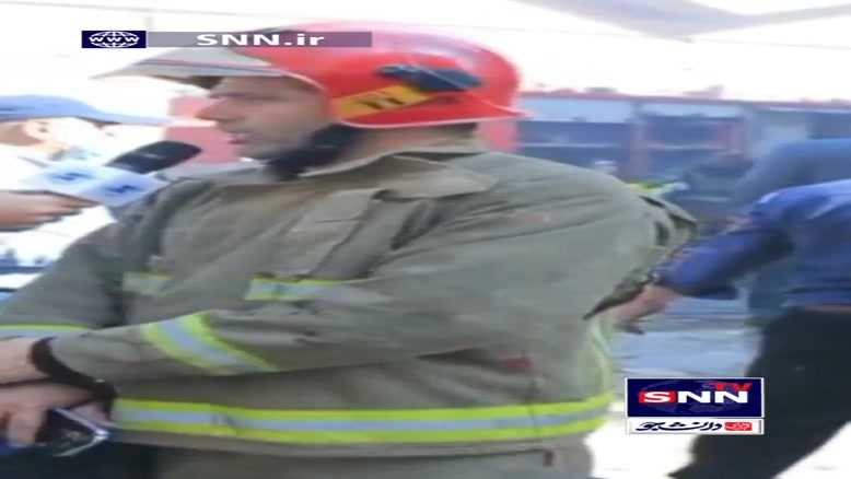 آتش سوزی انبار سازمان هواپیمایی کشور | بدون تلفات جانی
