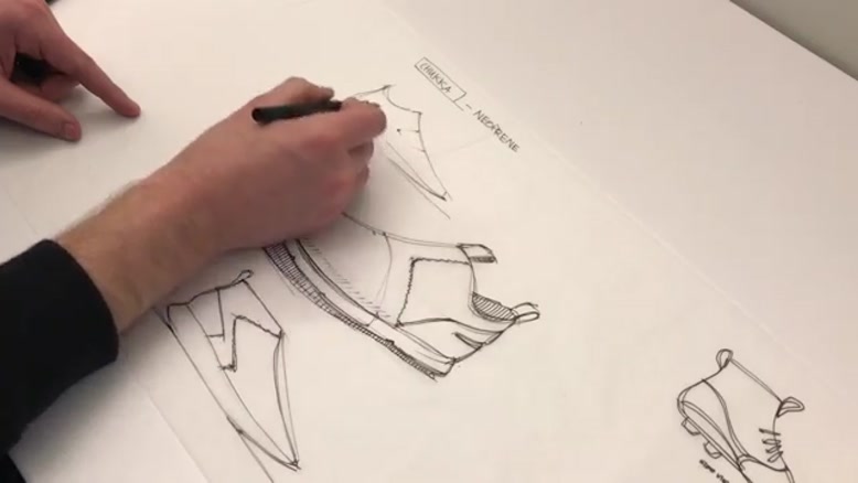 ویدیو طراحی کفش ورزشی