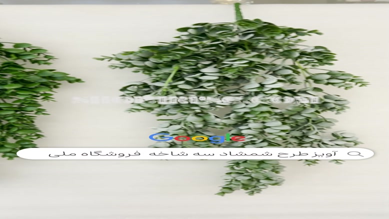 تولید آویز برگ مصنوعی سرخس در دو طرح پخش از فروشگاه ملی