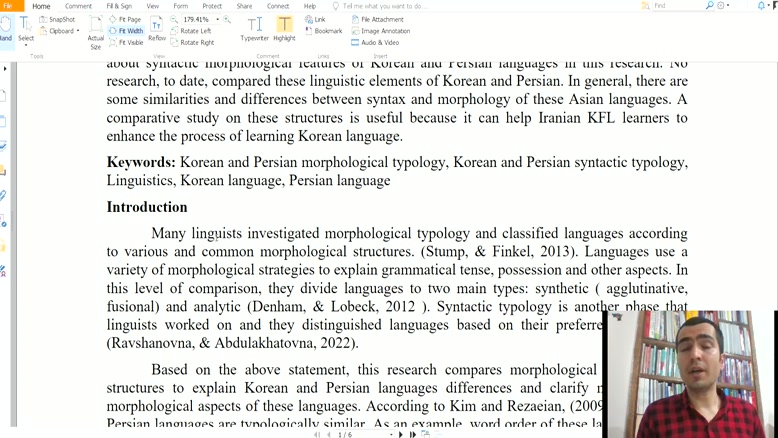 Korean vs Persian