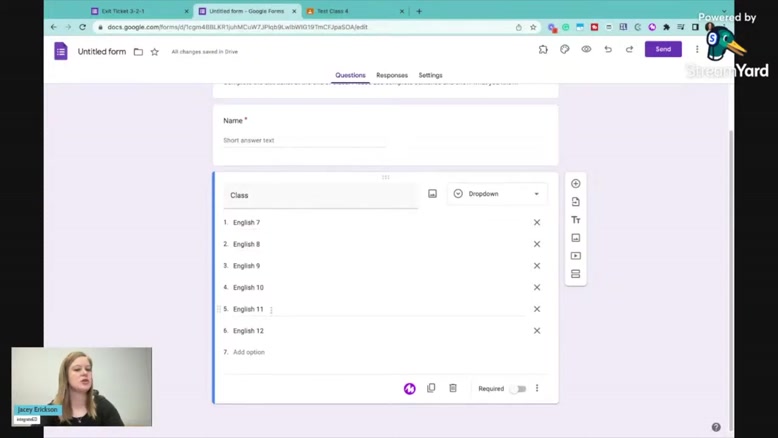 How to Create an Exit Ticket in Google Forms