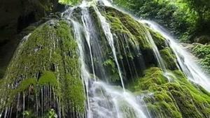 آبشار کبودوال در شهرستان علی آباد کتول