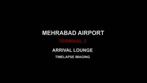 تایم لپس فرودگاه مهرآباد